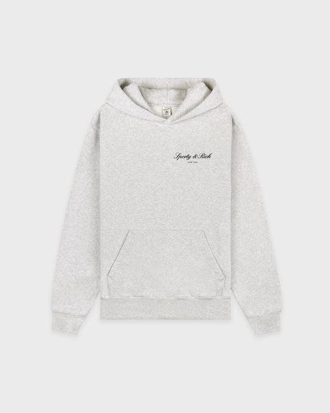 Signature NY Hoodie - Heather Gray/Black