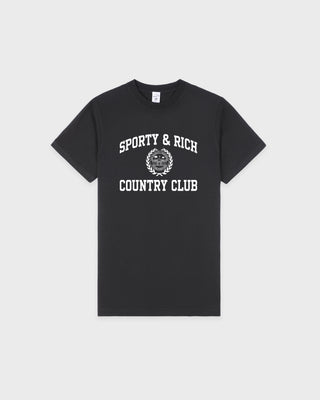 Varsity Crest Tshirt - Carbon