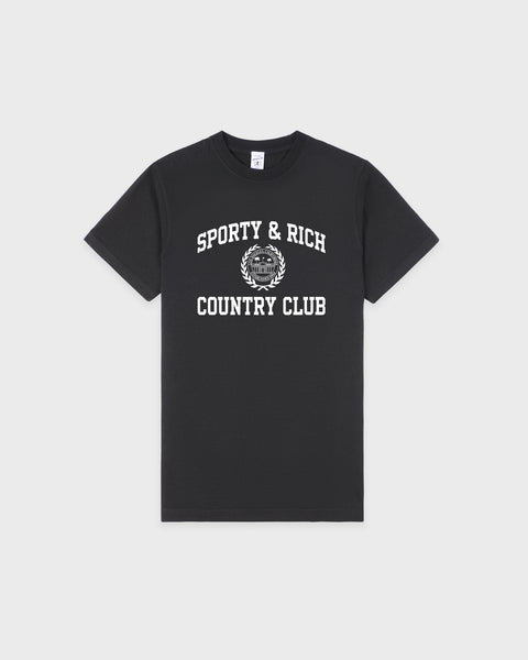 Varsity Crest T-Shirt - Carbon
