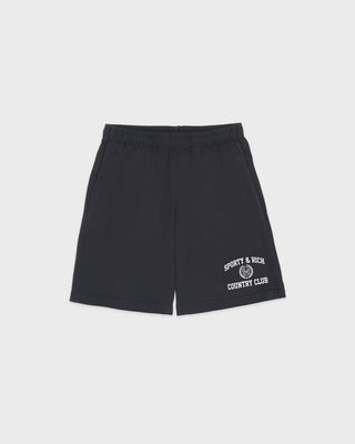 Varsity Crest Gym Short - Carbon