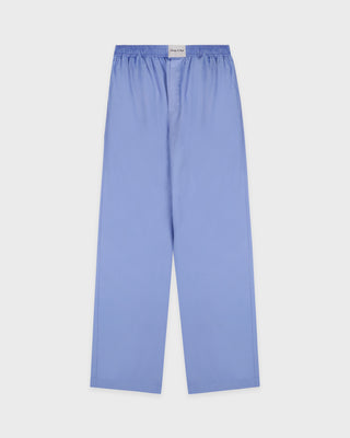 Blue pants on a white background
