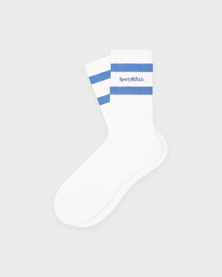 Serif Logo Socks - white/softee