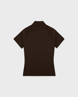 Serif Logo SS Sports Quarter Zip - Cioco