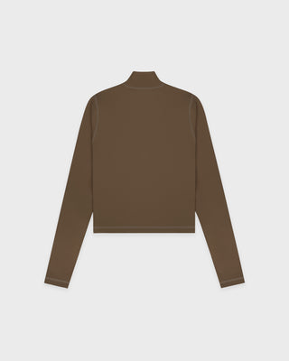 Serif Logo Sports Jacket - Sand