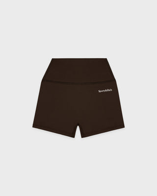 Serif Logo Mini Biker Short - Cioco