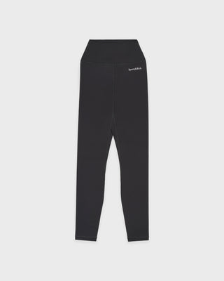 Serif Logo Legging - Carbon