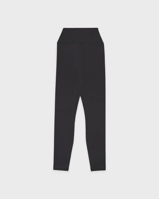 Serif Logo Legging - Carbon