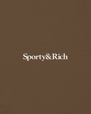 Serif Logo Legging - Sand