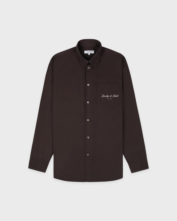 Signature NY Oversized Shirt - Cioco