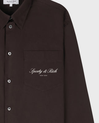 Signature NY Oversized Shirt - Cioco