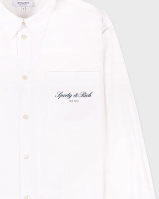 Signature NY Oversized Shirt - White