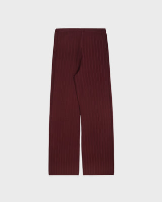 SRC Ribbed Trousers - Bordeaux