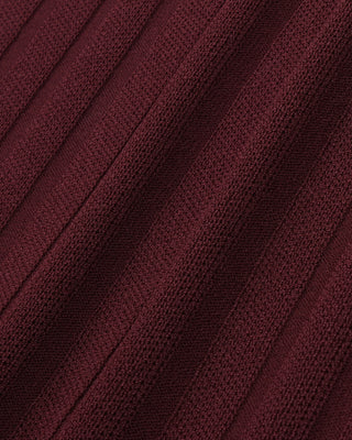 SRC Ribbed Trousers - Bordeaux