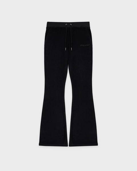 Signature Logo Krystal Sweatpant - Black/Crystal