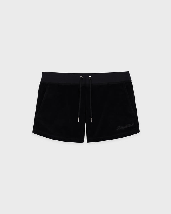 Signature Logo Krystal Short - Black/Crystal