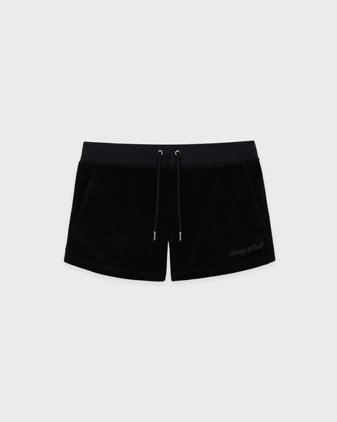 Signature Logo Krystal Short - Black/Crystal