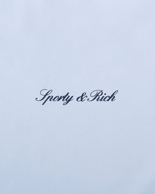 Signature Logo Sports Quarter Zip - Ciel