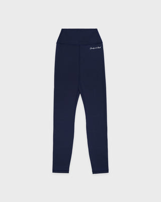 Signature Logo Legging - Navy