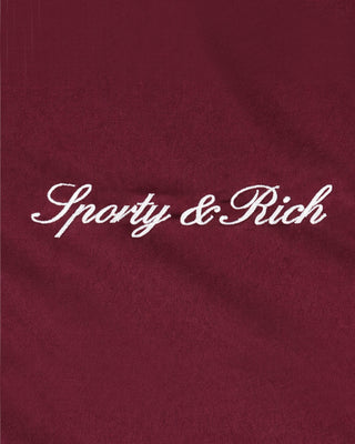 Signature Logo Gym Jacket - Bordeaux/White/Navy