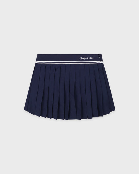 Signature Logo Abigail Skirt - Navy/White
