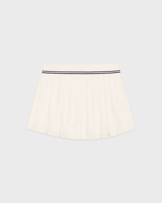 Signature Logo Abigail Skirt - Ecru/Navy