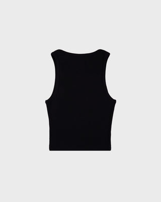 Signature Logo Krystal Tank - Black/Crystal