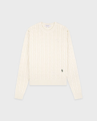SRC Cable Sweater - Ecru