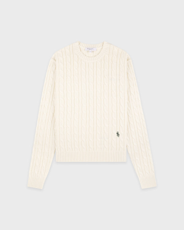 SRC Cable Sweater - Ecru
