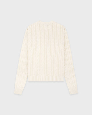 SRC Cable Sweater - Ecru