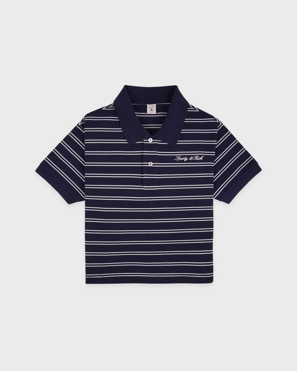 Signature Logo Polo - Dark Navy