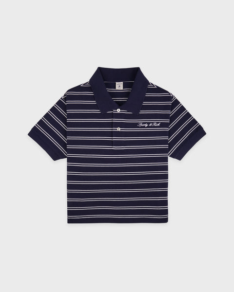 Signature Logo Polo - Dark Navy
