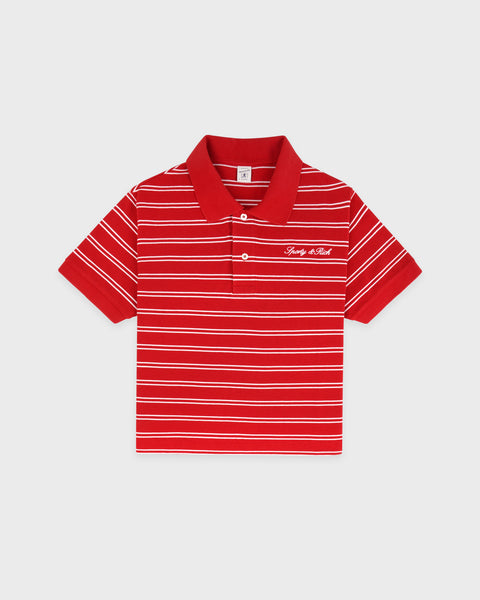 Signature Logo Polo - Ruby