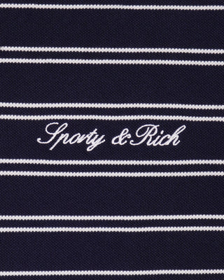 Signature Logo Easy Longsleeve - Dark Navy