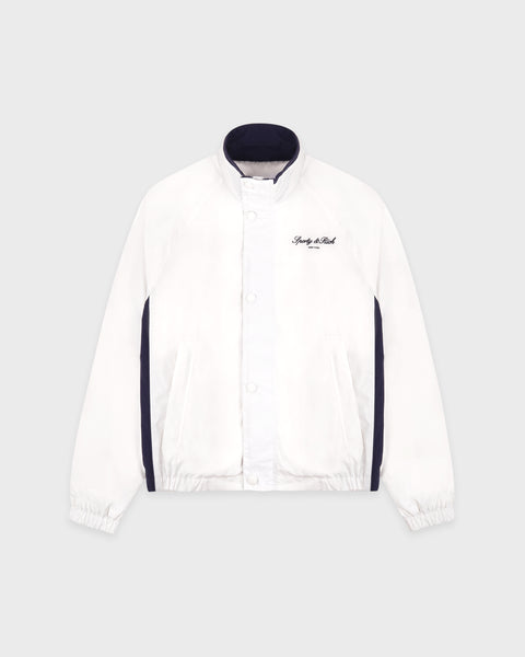 Signature NY Contrast Jacket - White