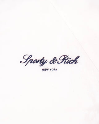 Signature NY Contrast Jacket - White