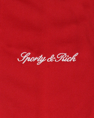 Signature Logo Retro Track Jacket - Ruby