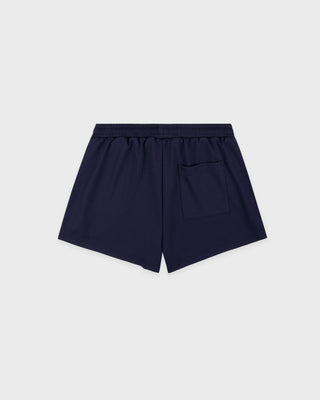 Signature Logo Retro Track Short - Dark Navy