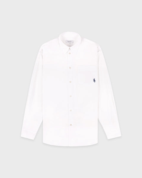 SRC Oversized Shirt - White/Navy