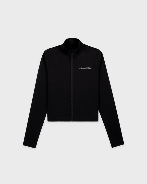 Signature Logo Sports Jacket - Black/White