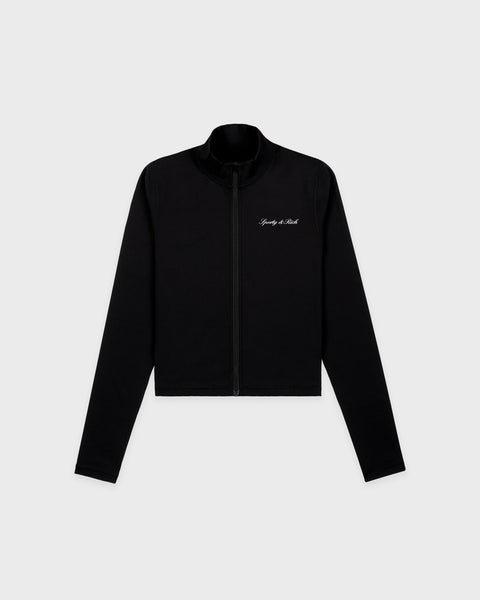 Signature Logo Sports Jacket - Black/White