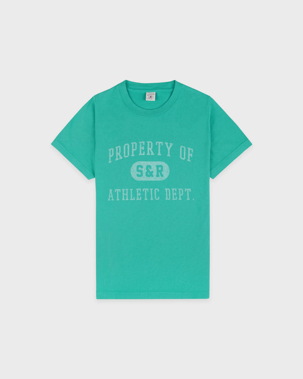 Property Field Tee - Amalfi Green/Washed White