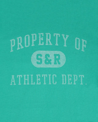 Property Field Tee - Amalfi Green/Washed White