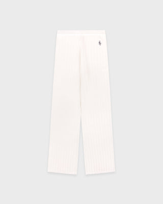 SRC Ribbed Trousers - Ecru/Navy