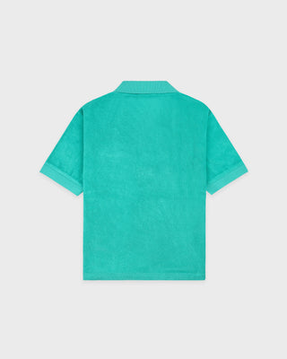 Signature Logo Terry Polo - Amalfi Green/White