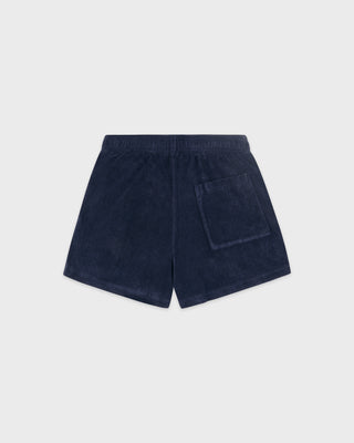 Signature Logo Terry Short - Light Navy/White