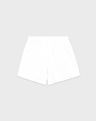 Signature Logo Terry Short - White/Light Navy