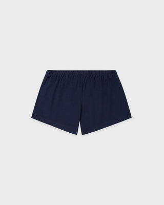 NY Crest Lounge Short - Light Navy/White