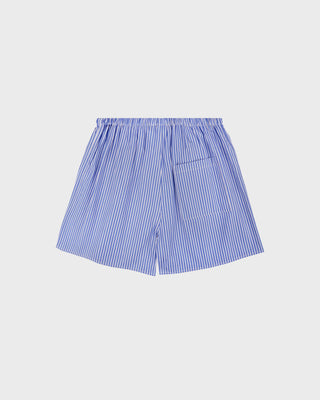 NY Crest Mini Boxer - Blue Striped