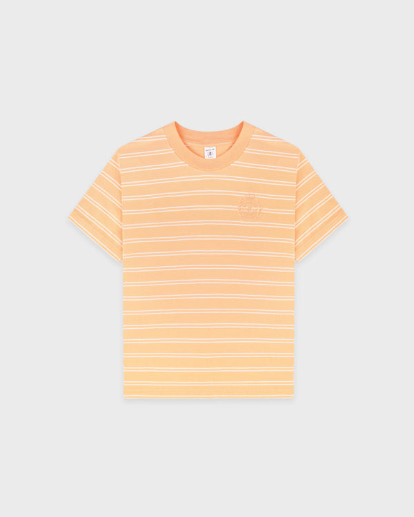 NY Crest T-Shirt - Limone Striped/Limone