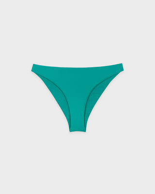 Signature Logo Claudia Bikini Bottom - Amalfi Green/White
